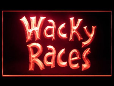 Wacky Races LED Neon Sign